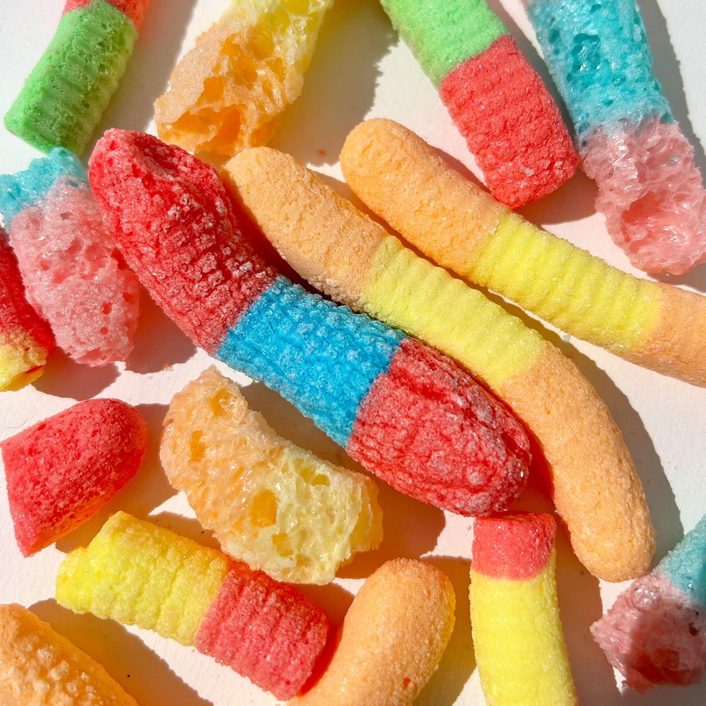 Frost bites Freeze Dried Gummy Worms 50g
