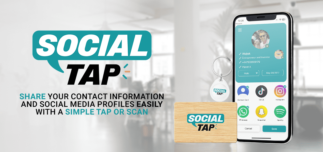 social tap banner
