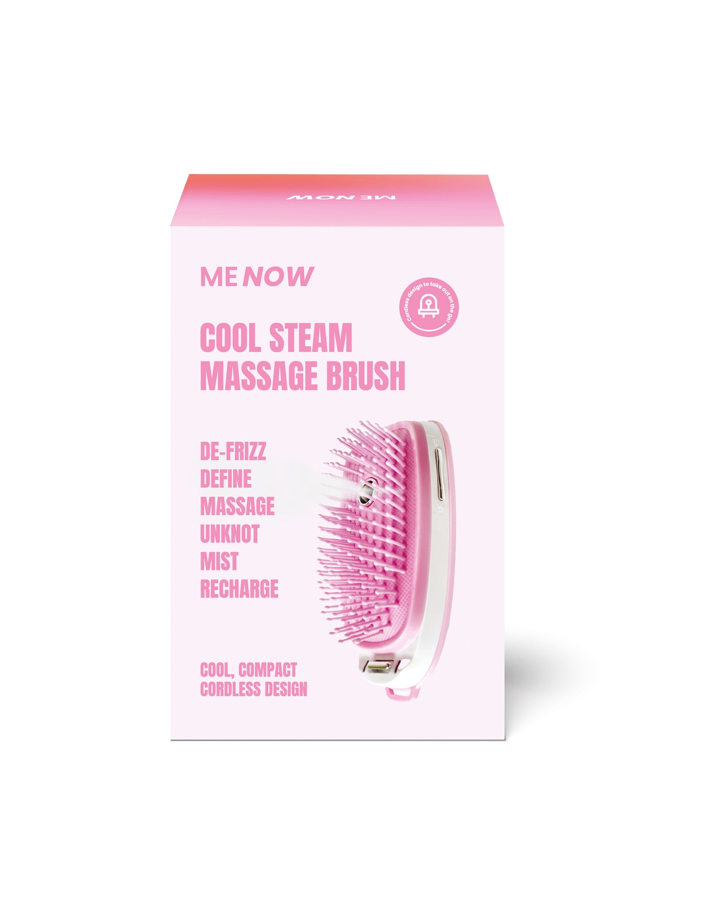 Cool Steam Massage Hair Brush