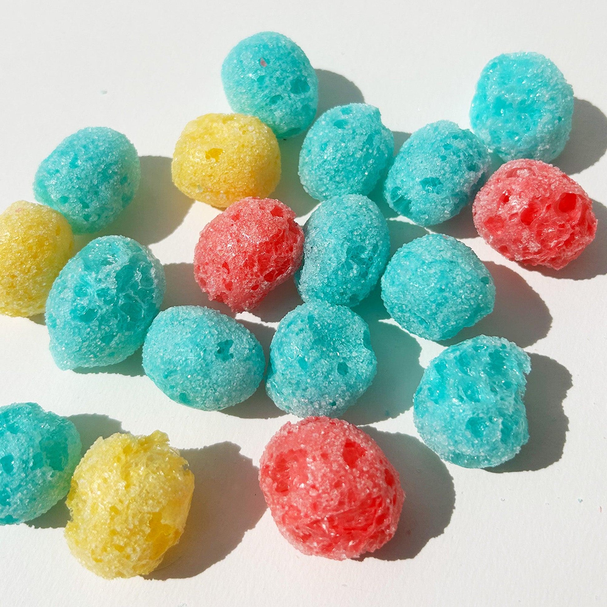 Freeze Dried Gummy Bears in multiple colors
